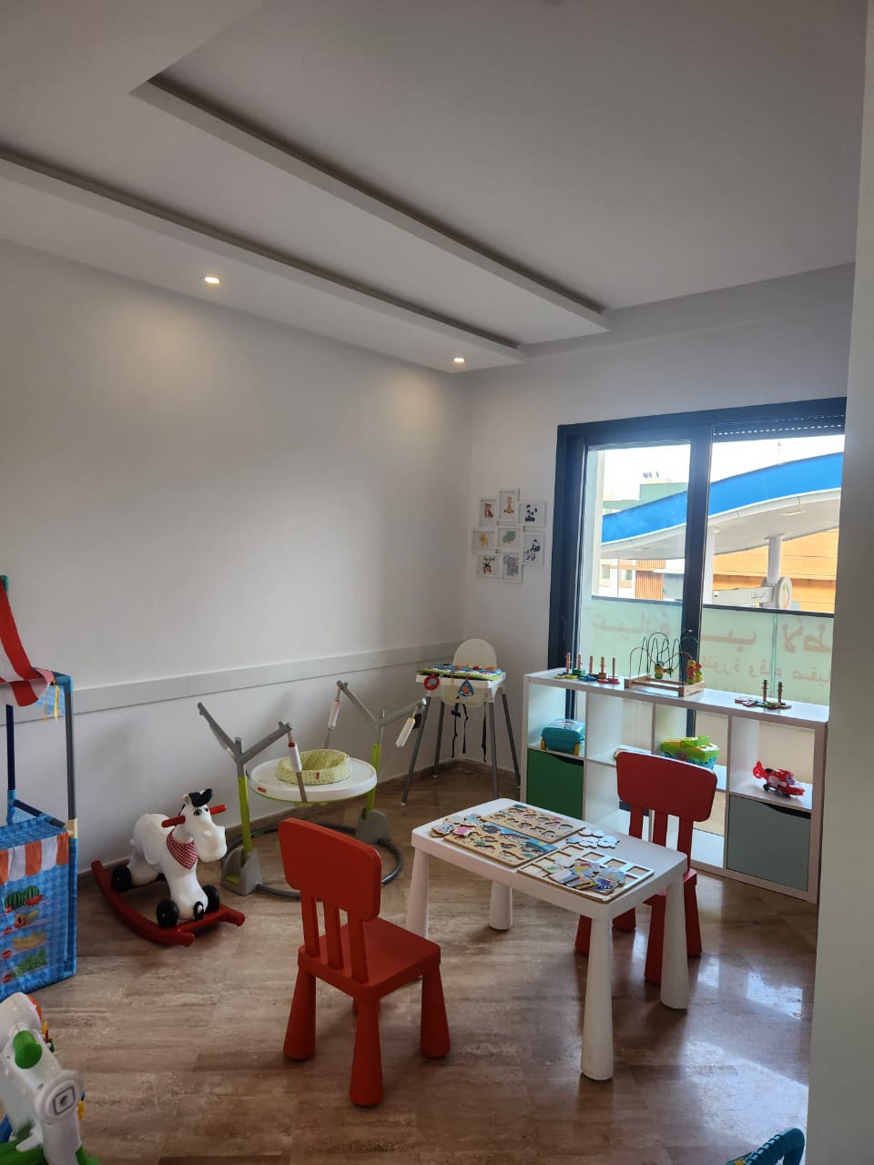 Salle de jeux pour enfants au cabinet du Dr Sofiani